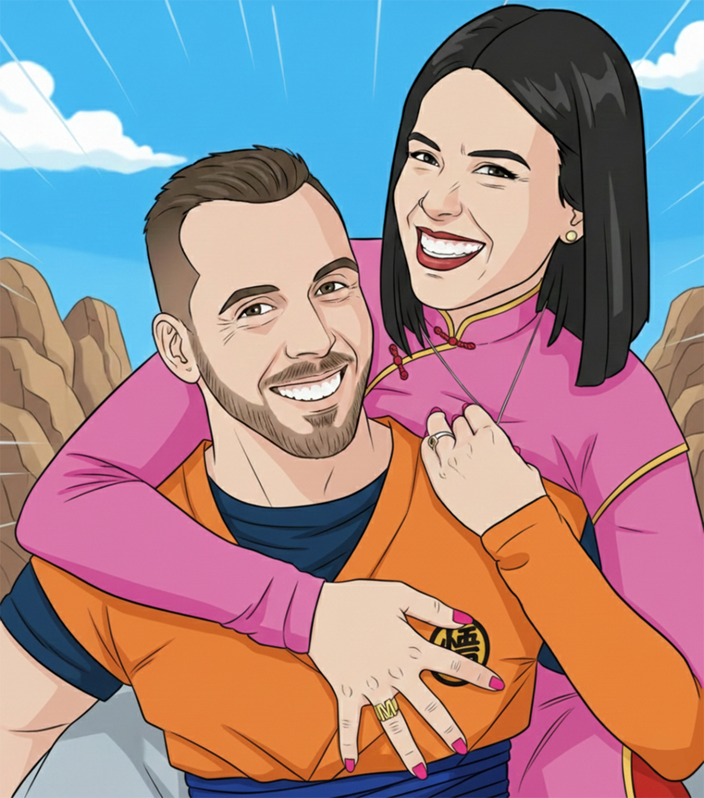 Lámina Personalizada Dragon Ball (Archivo digital)