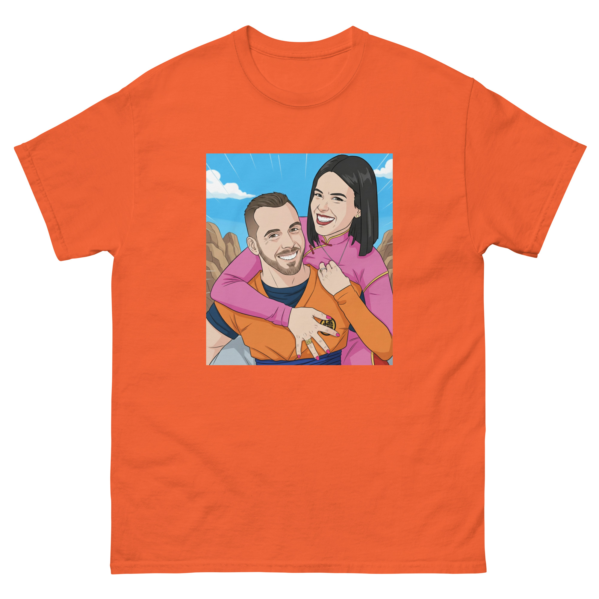 Camiseta Personalizada: Tu Versión Dragon Ball (unisex)