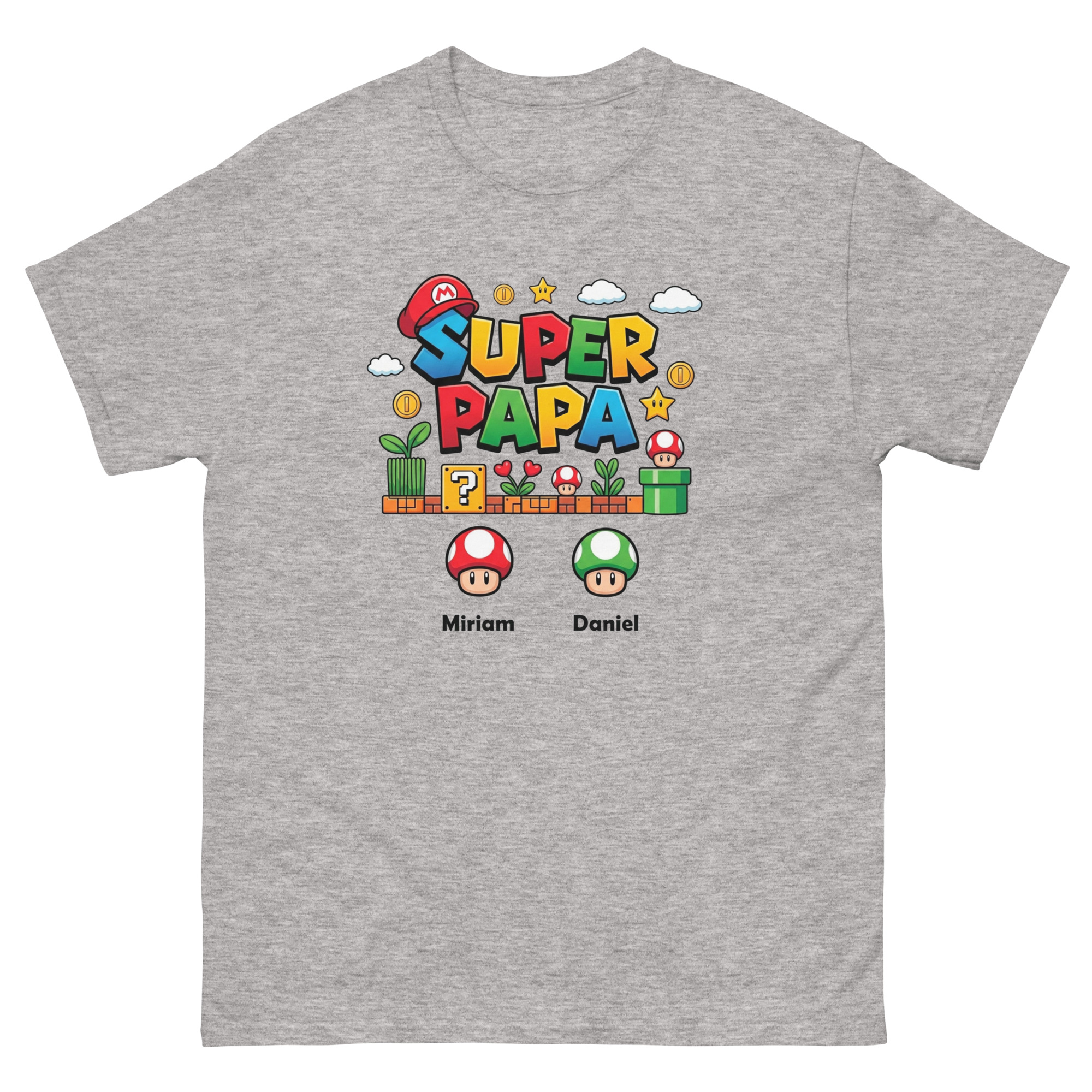 Camiseta Super Papá personalizada