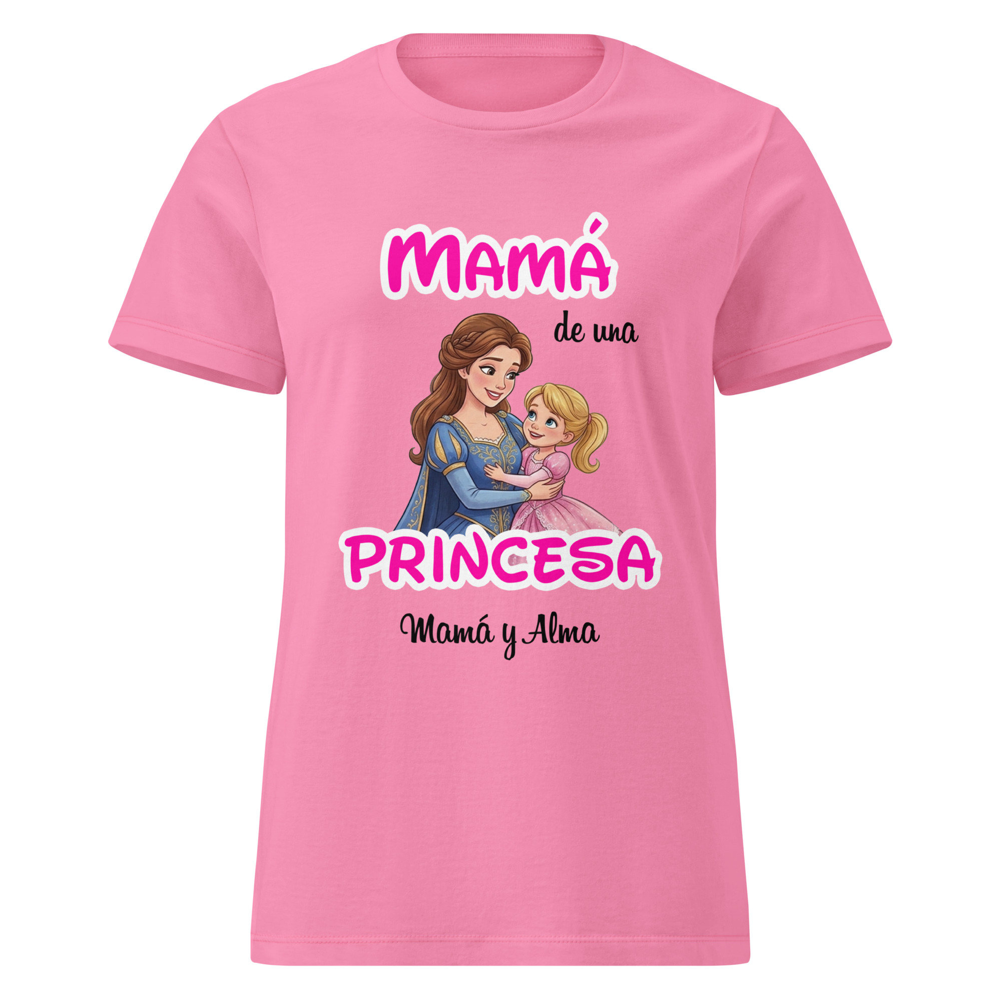 Camiseta Mamá de una Princesa Personalizada