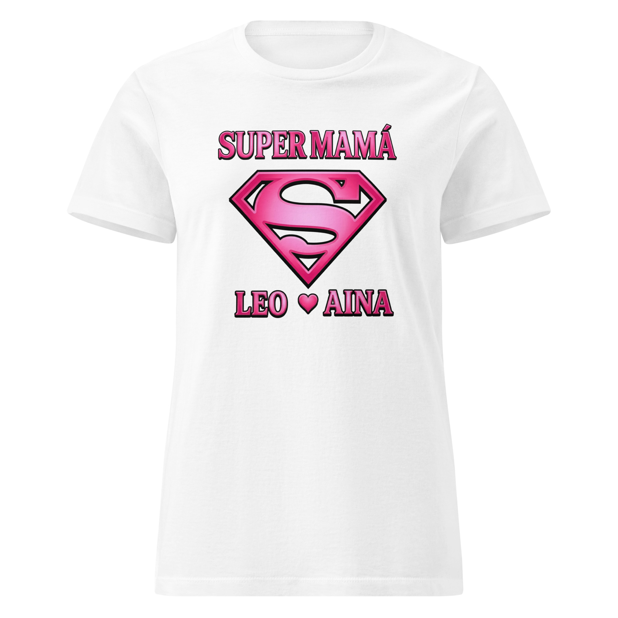 Camiseta Super Mamá Personalizada